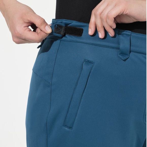 Ulla Popken Water Repellent Softshell Ski Pants Size 26 / 3X - Picture 4 of 15